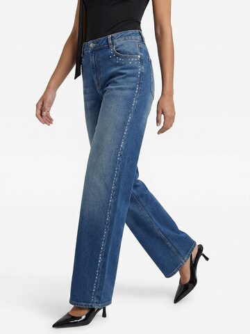 MYLAVIE by Sarah Harrison Regular Jeans in Blauw: voorkant