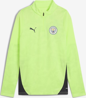 PUMA Functioneel shirt 'Manchester City' in Geel: voorkant