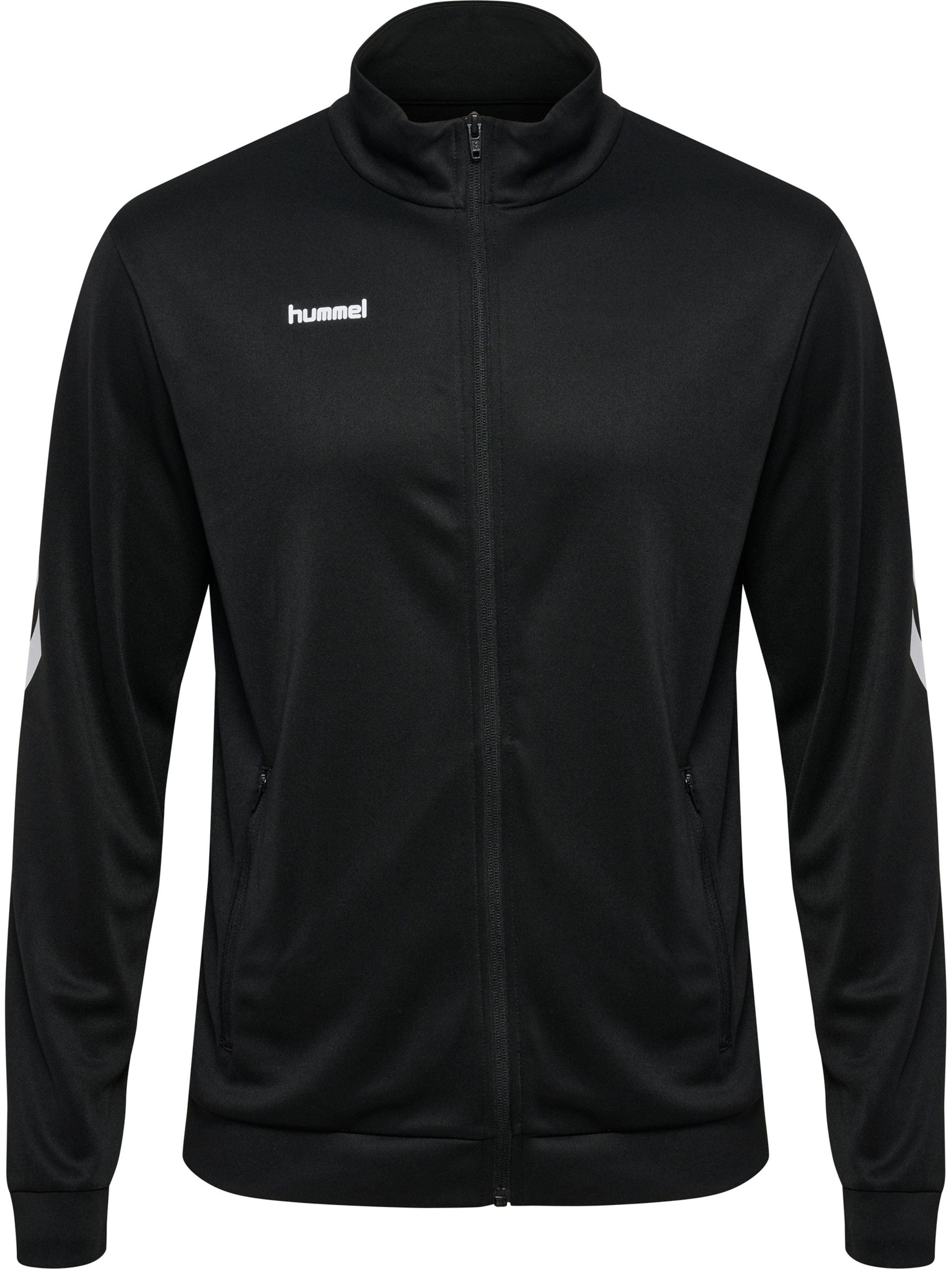 Veste de survêtement 'MOVEMENT' Hummel en noir : devant