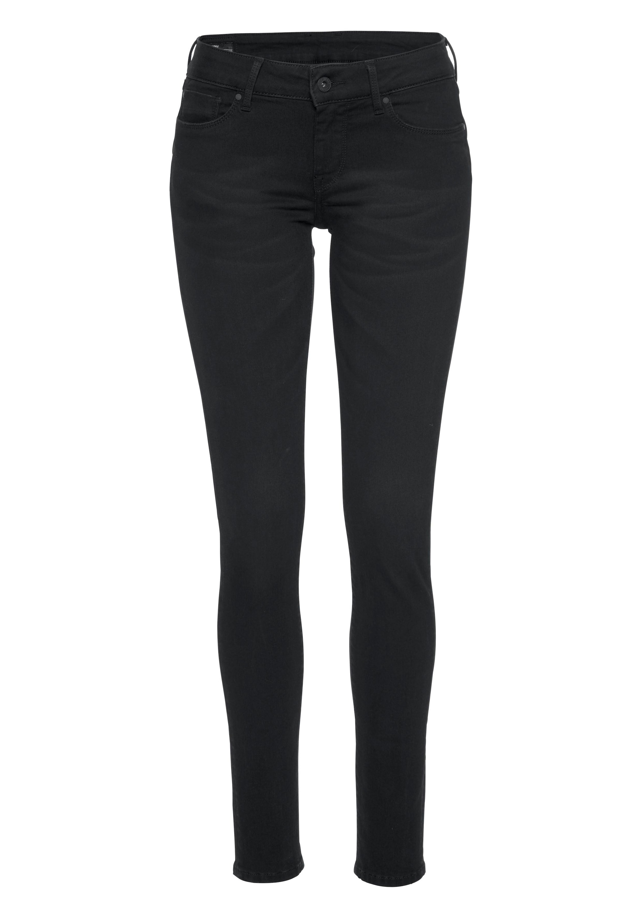 Pepe Jeans Skinny Jeans Soho in Black ABOUT YOU