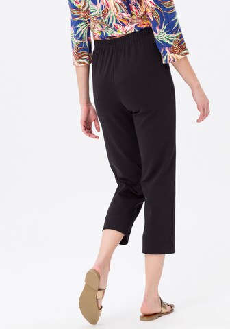 Green Cotton Loose fit Pants in Black