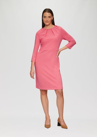 Robe s.Oliver BLACK LABEL en rose : devant