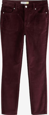 Next Slimfit Housut värissä punainen: etupuoli