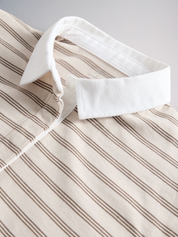 The Set Poloshirt in Beige