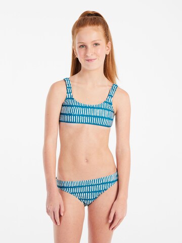 PROTEST Bustier Bikini 'PRTJonia JR'‌‌‌‌‌‌‌ in Blau
