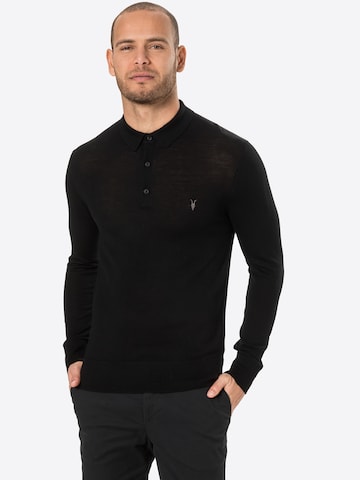 AllSaints - Jersey en negro: frente