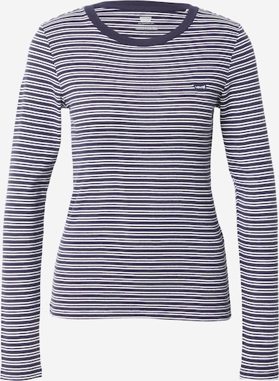 Marškinėliai 'Essential Housemark Long Sleeve Tee' iš LEVI'S ®, spalva – tamsiai mėlyna / balta, Prekių apžvalga