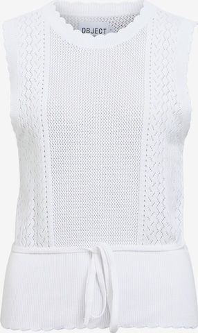Tops en tricot OBJECT en blanc : devant