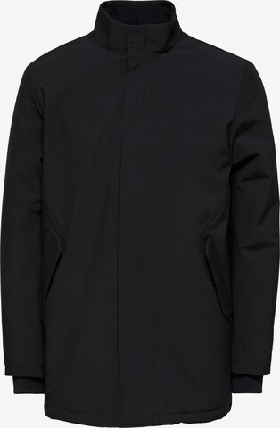 SELECTED HOMME Performance Jacket 'Peel' in Black: front