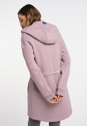 Schmuddelwedda Zip-Up Hoodie 'Yasanna' in Pink