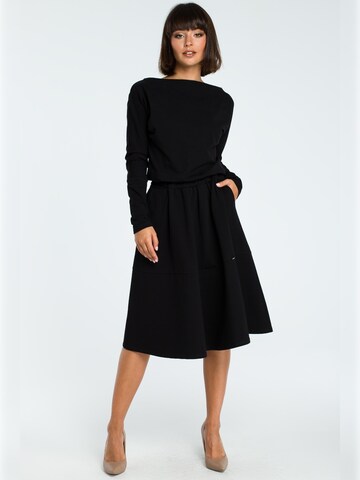BeWear Cocktailkleid 'B087' in Schwarz: Vorderseite