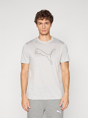 PUMA Funkcionalna majica 'Tad Essential' | siva barva: sprednja stran