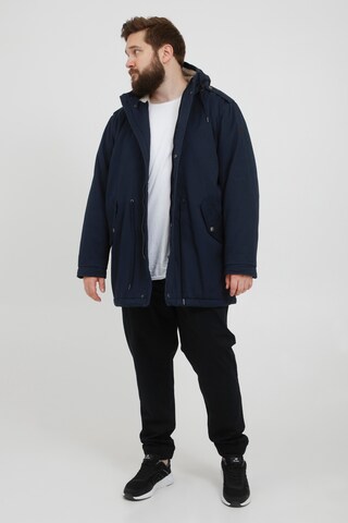 !Solid Parka in Blau