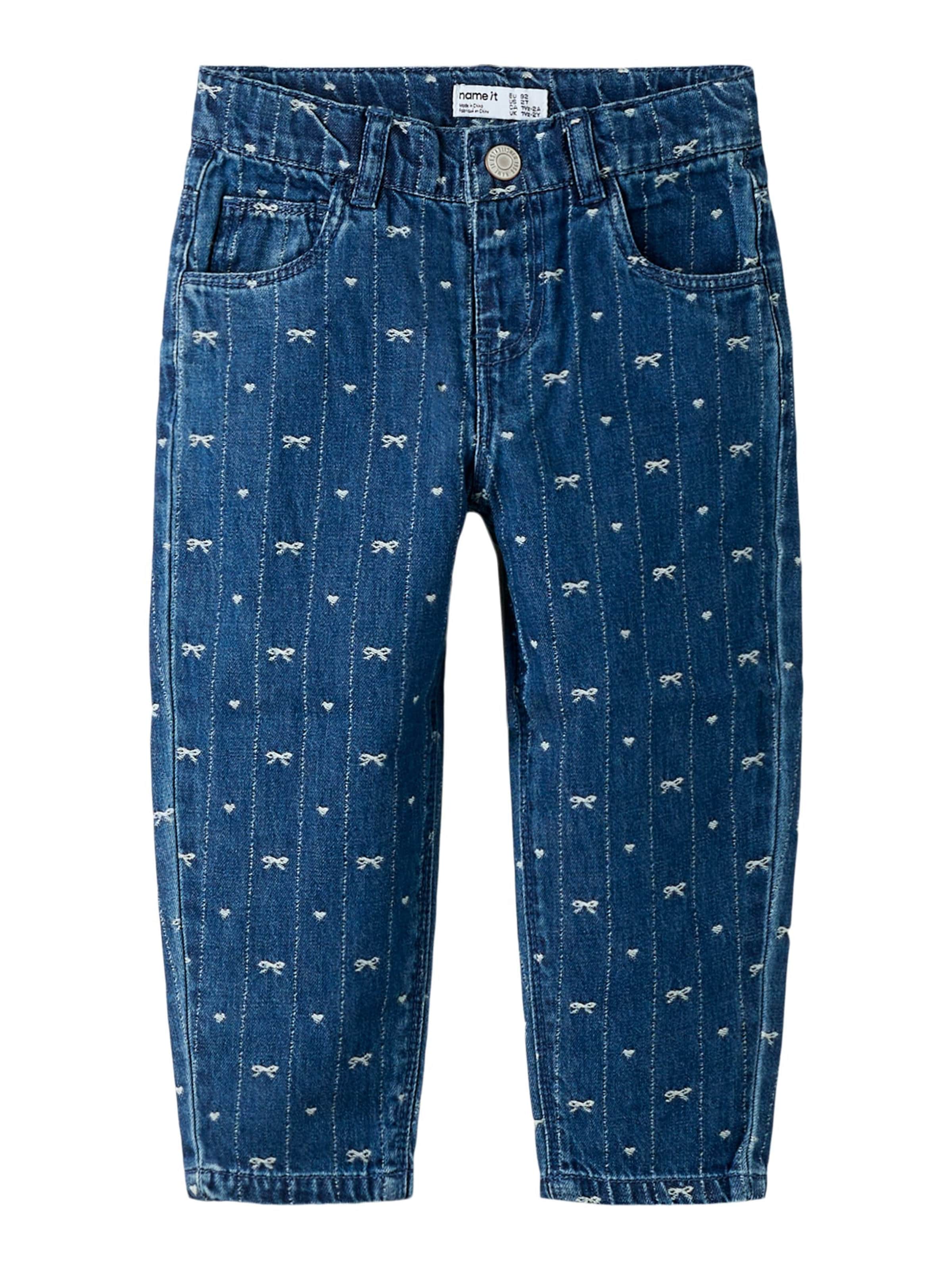 NAME IT regular Jeans i blå: forside