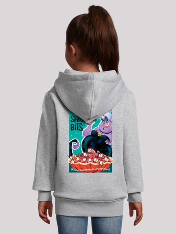 F4NT4STIC Sweatshirt 'Disney Bösewichte Ursula Shrimpy Bits' in Grijs: voorkant