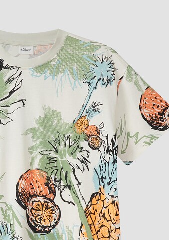 s.Oliver Shirt in Beige