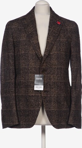 TOMMY HILFIGER Suit Jacket in M in Brown: front