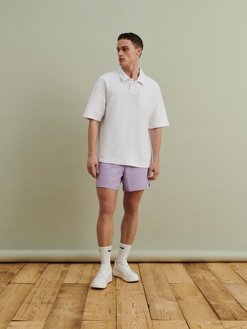 Regular Shorts de bain 'Yigit' DAN FOX APPAREL en violet