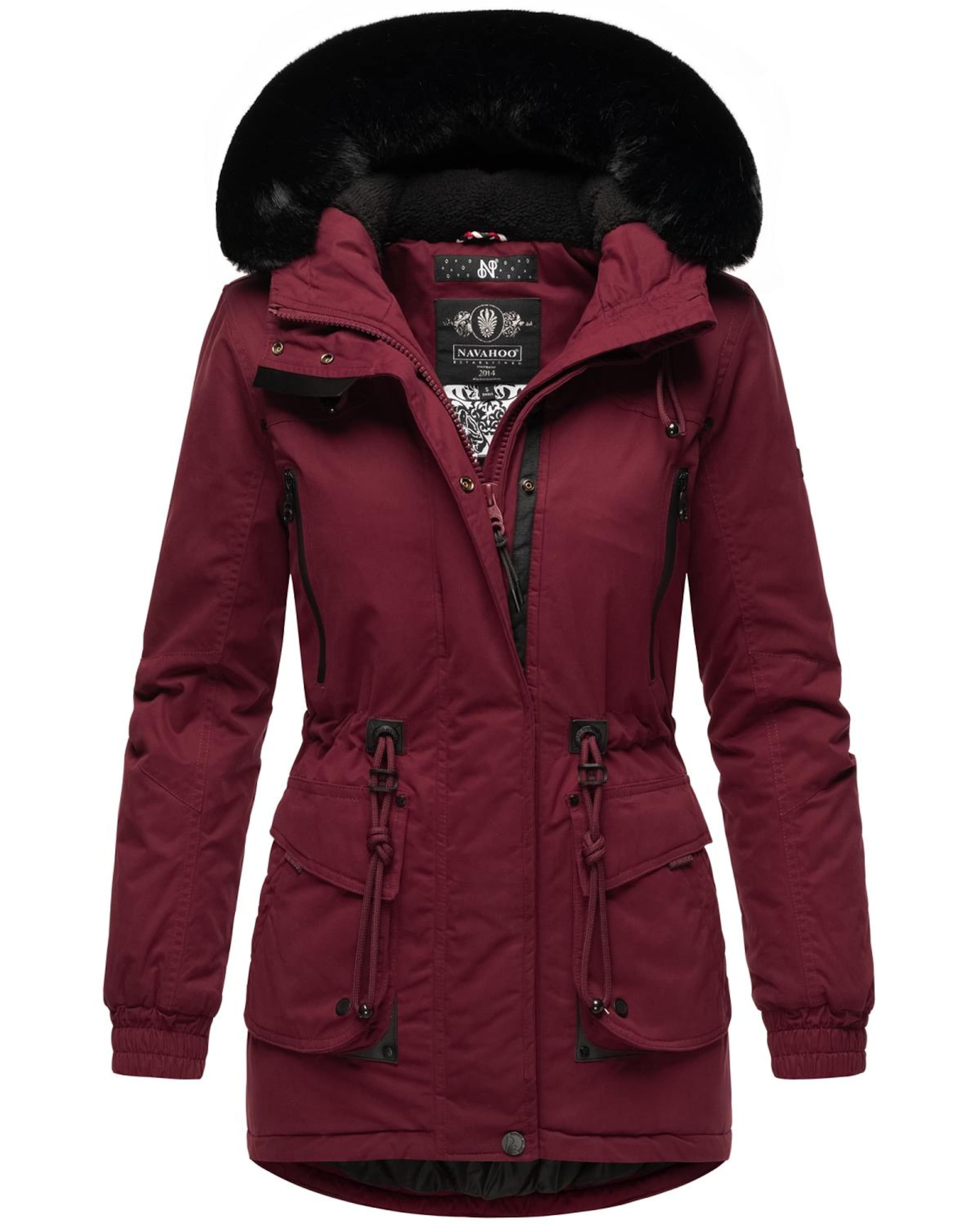 Parka d’hiver NAVAHOO en rouge