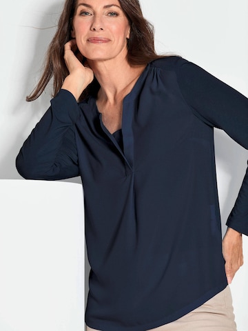 Goldner Blouse in Blauw
