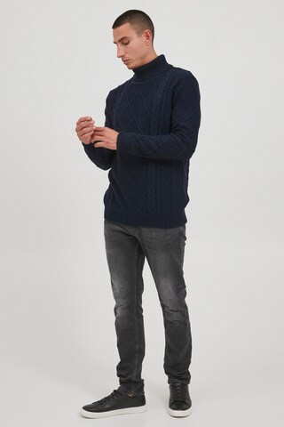 Pull-over !Solid en bleu