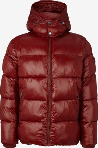 JOOP! Jeans Winterjas 'Joshas' in Rood: voorkant