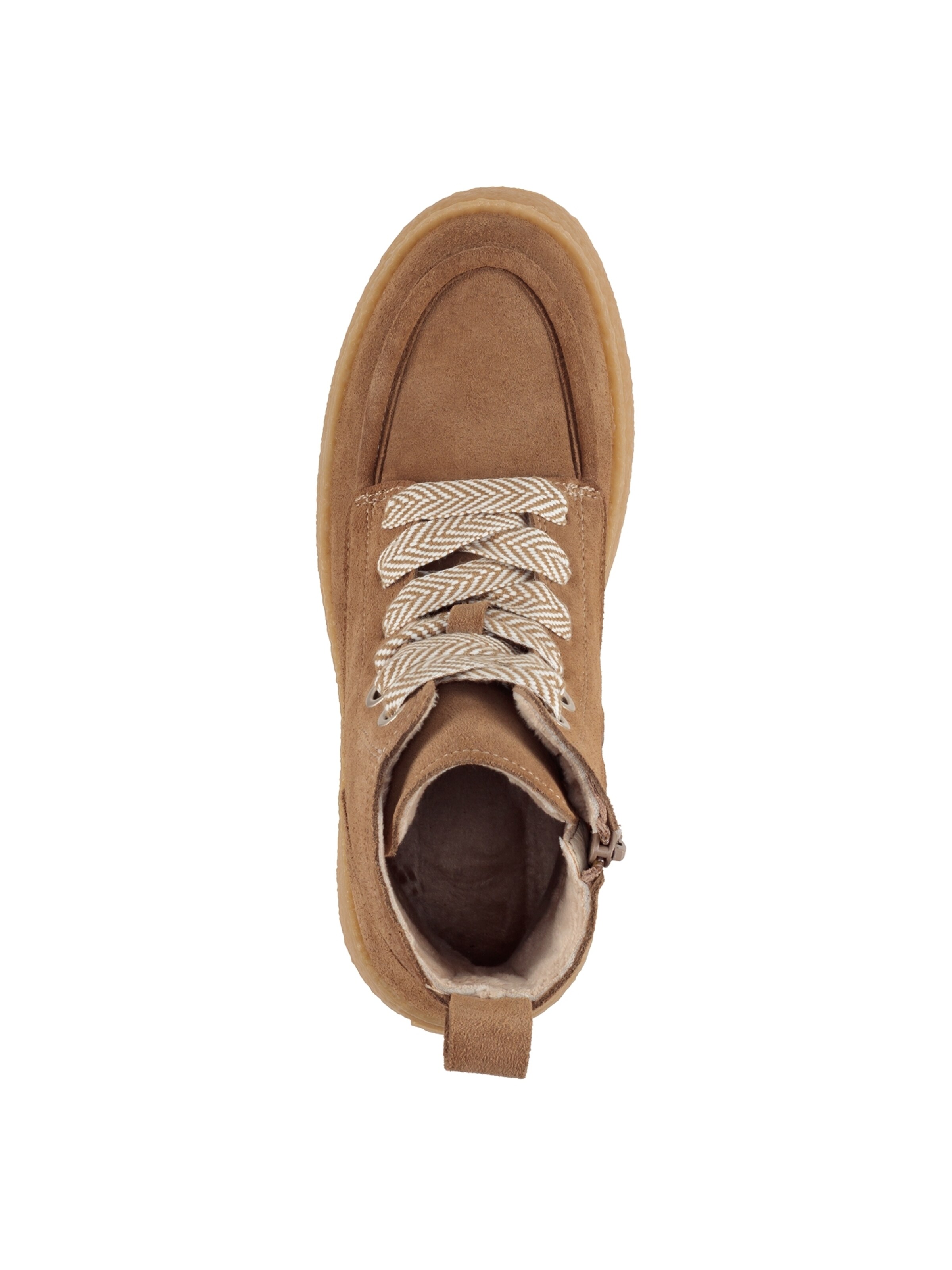 Stivaletto stringato di Tamaris in beige