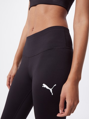 PUMA Skinny Sporthose in Schwarz