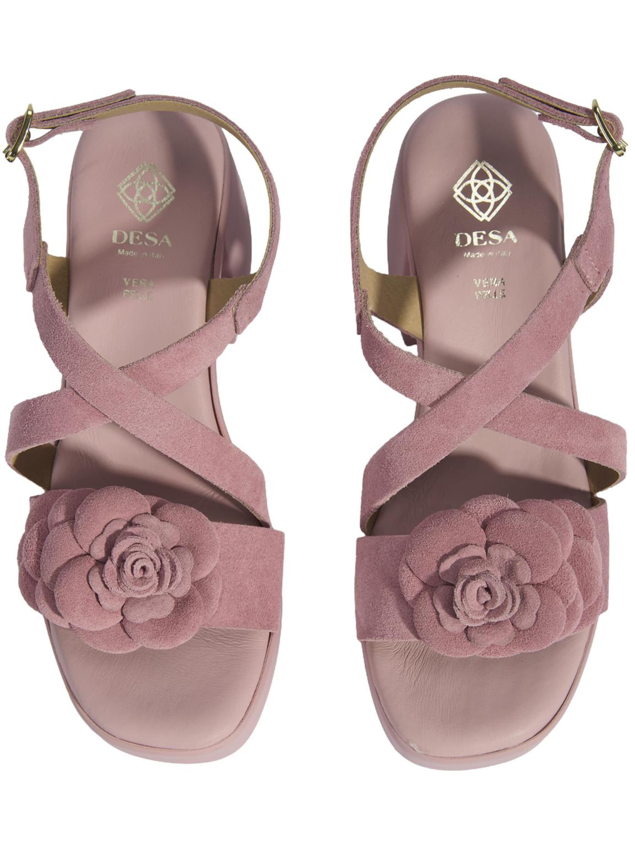 Desa Sandals 'Plateau-Sandalen' in Pink