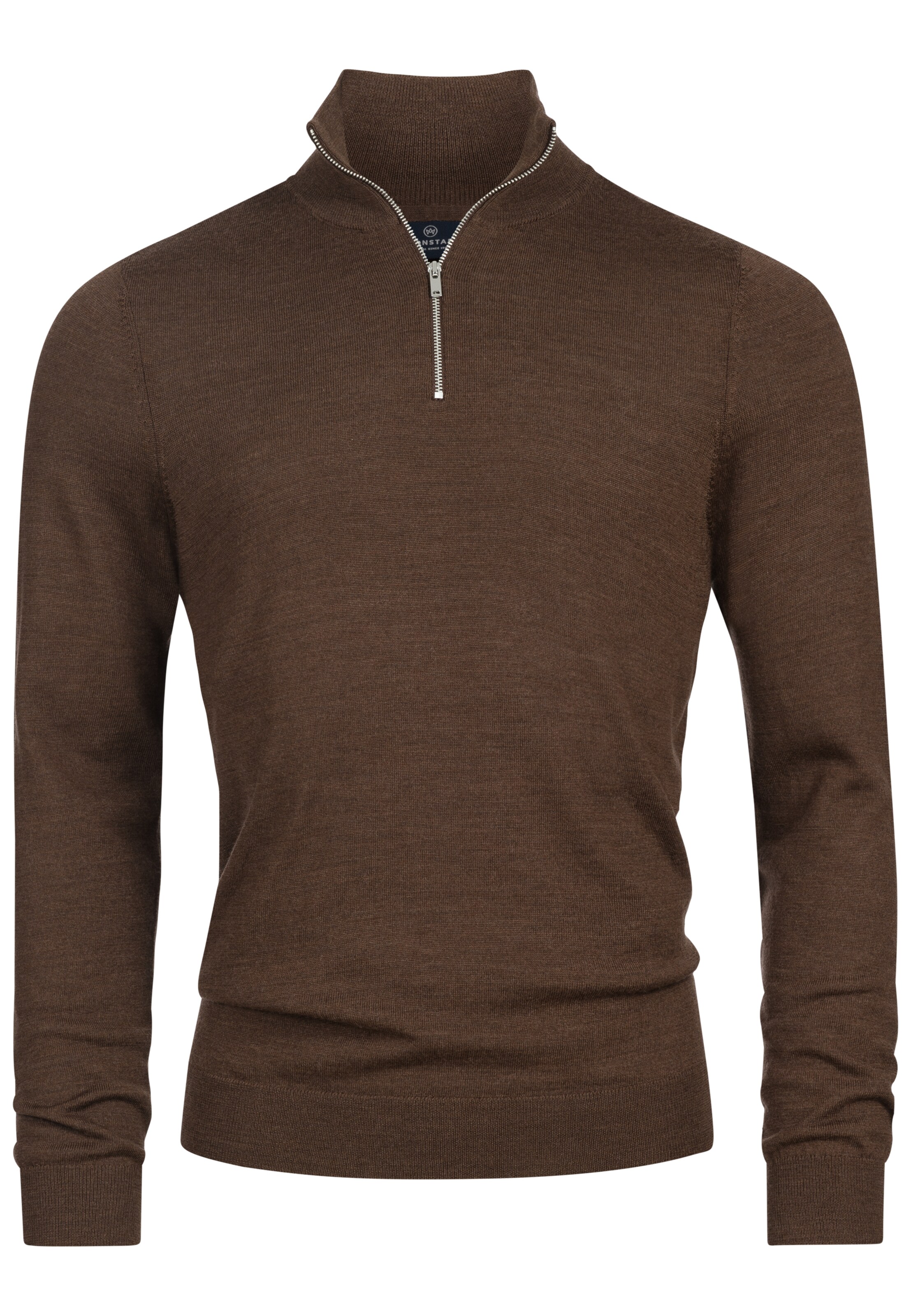 Kronstadt Sweater 'Johannes' in Brown: front
