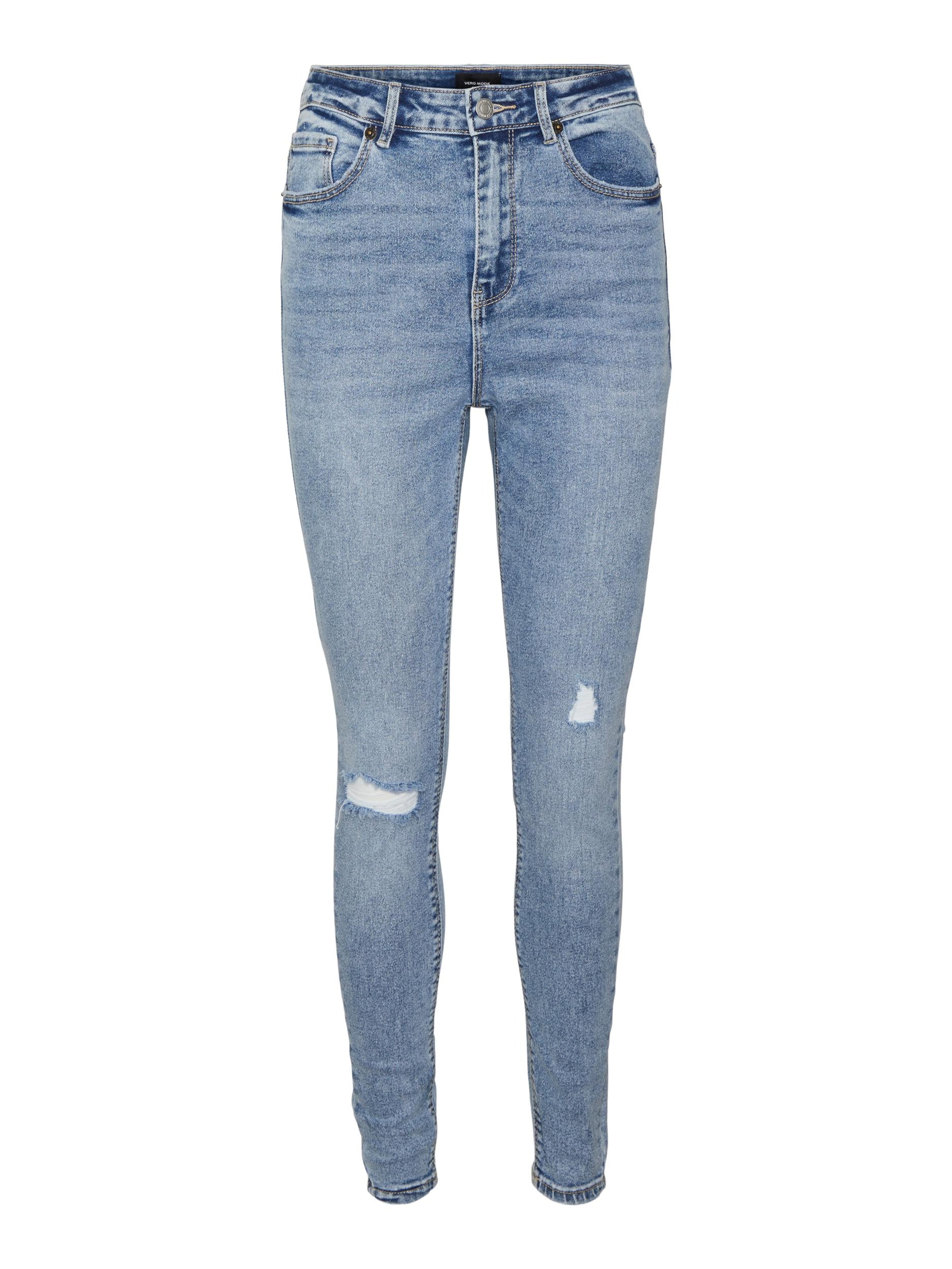 VERO MODA Skinny Jeans 'SOPHIA' in Blue: front