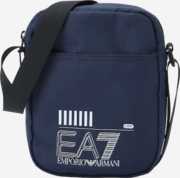 EA7 Emporio Armani Schoudertas in Blauw