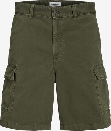 JACK & JONES - Pantalón cargo en verde: frente