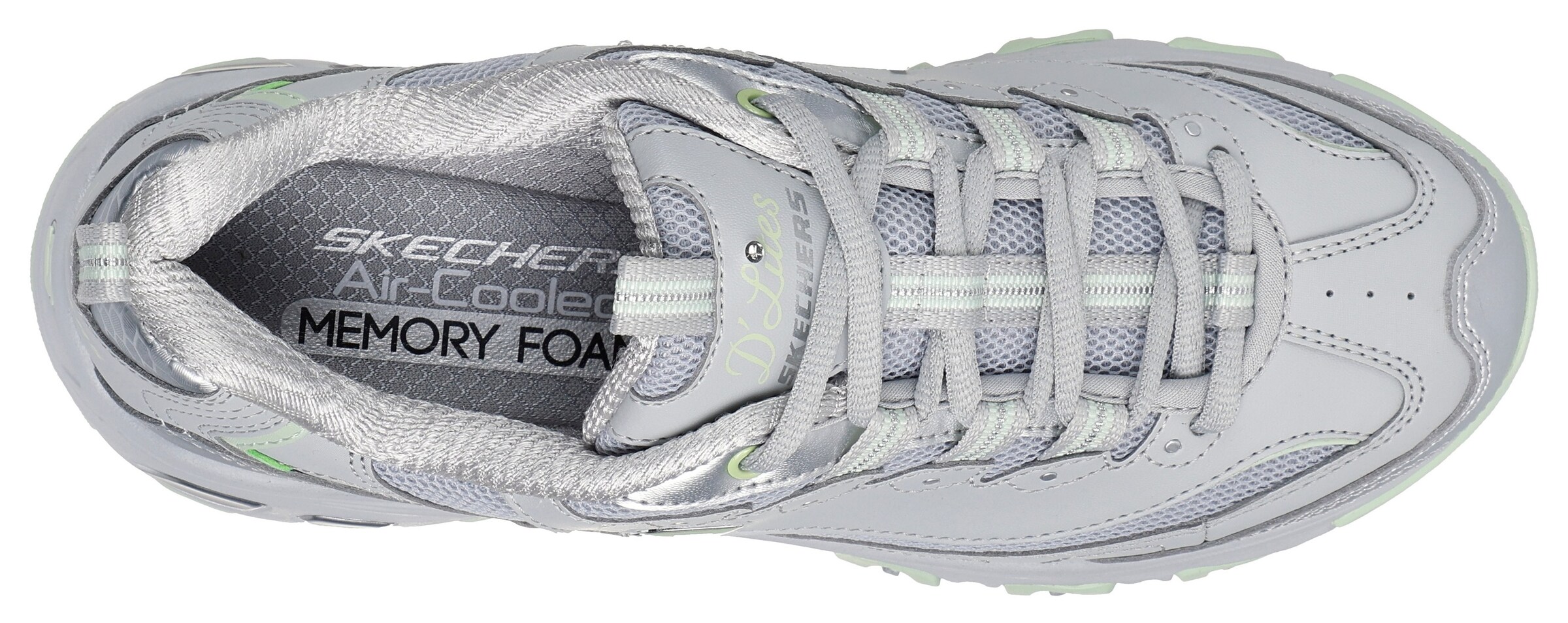 SKECHERS Sneaker in Grau