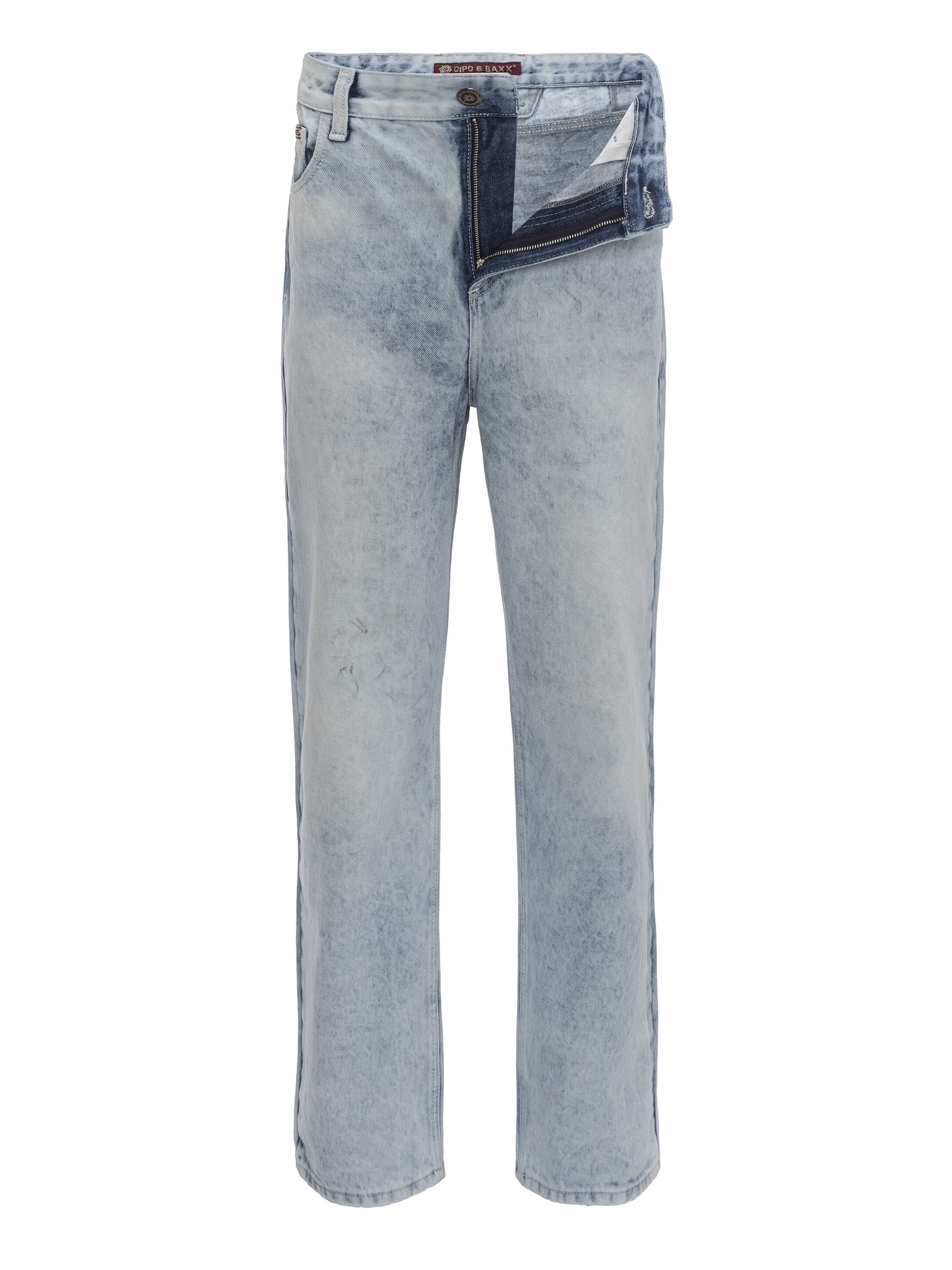 CIPO & BAXX Jeans 'CD903' in 29/32 in de kleur Lichtblauw, Productweergave