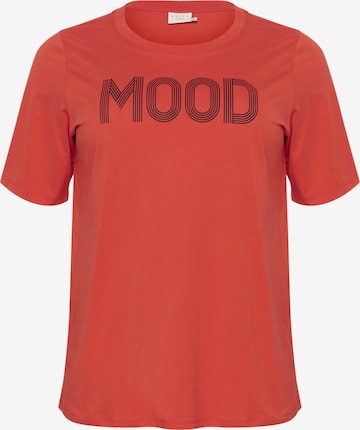 KAFFE CURVEMajica - crvena boja: prednji dio