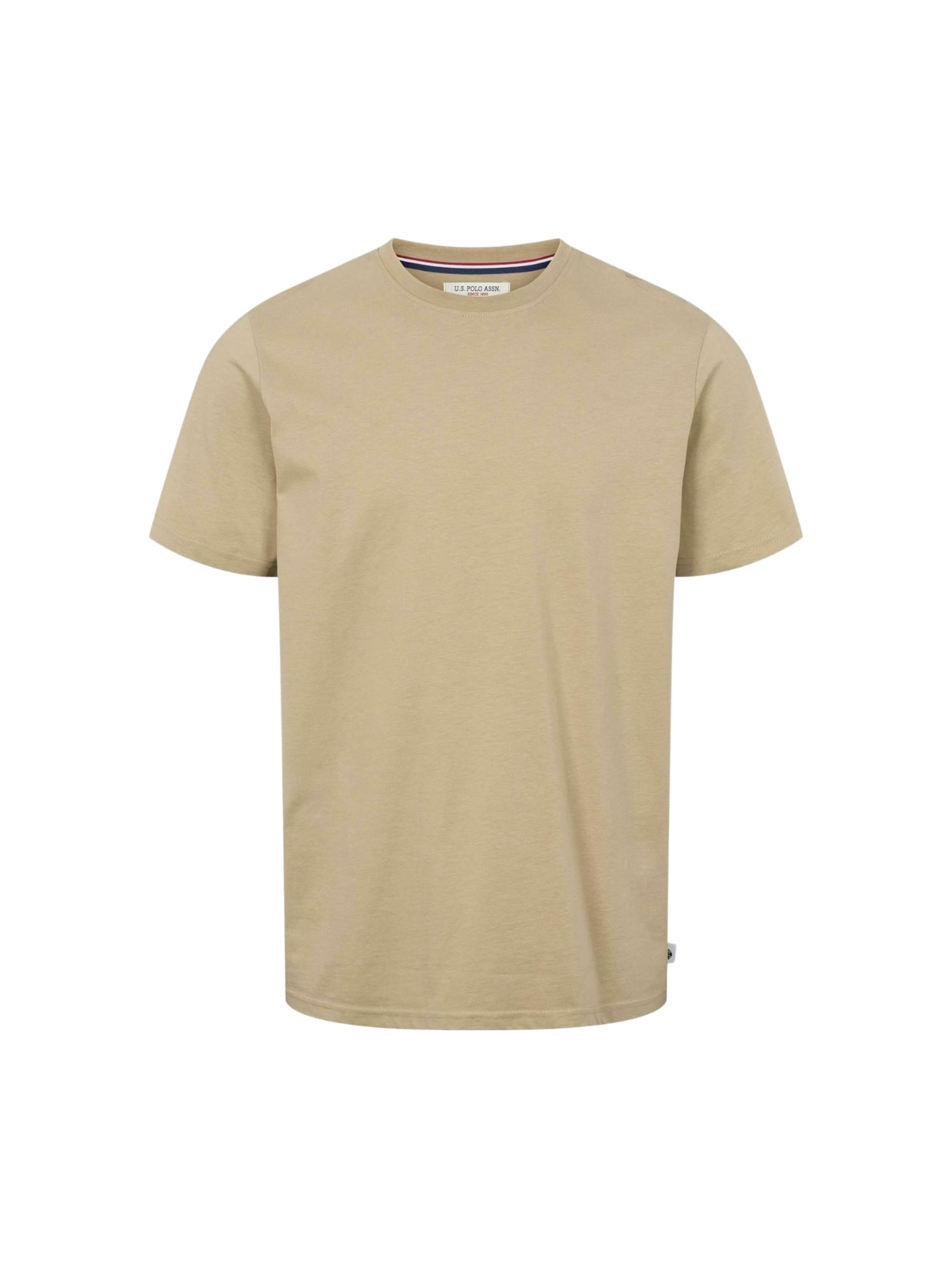 U.S. POLO ASSN. Button Up Shirt ' UMElias ' in Beige: front