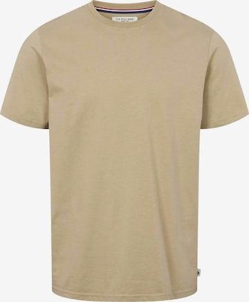 U.S. POLO ASSN. Button Up Shirt ' UMElias ' in Beige: front