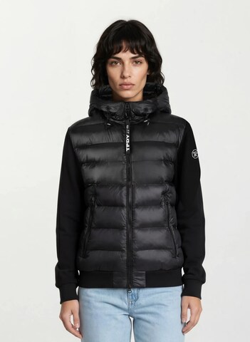 trueprodigy Winter Jacket 'Atos F' in Black: front