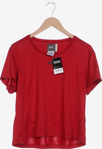 JACK WOLFSKIN T-Shirt XXXL in Rot: predná strana