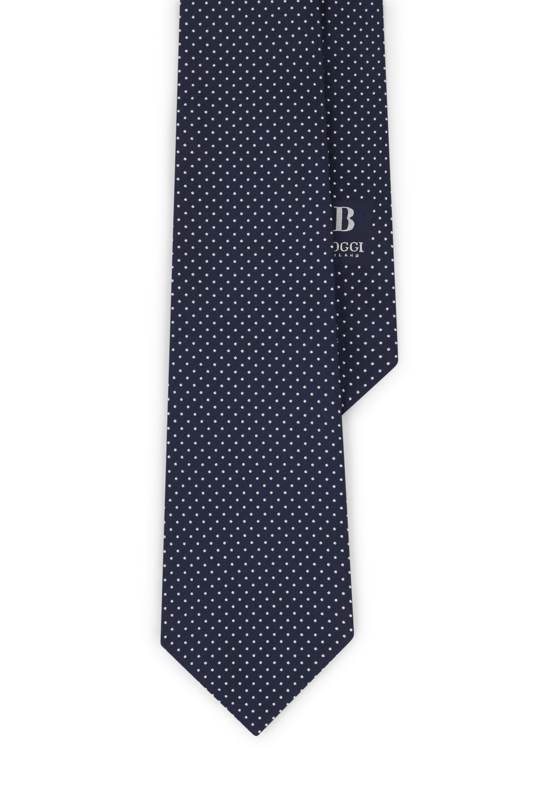 Boggi Milano Tie in One size in Dark blue / White, Item view