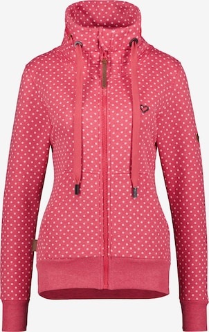 Alife and Kickin Sweatjacke in Pink: predná strana