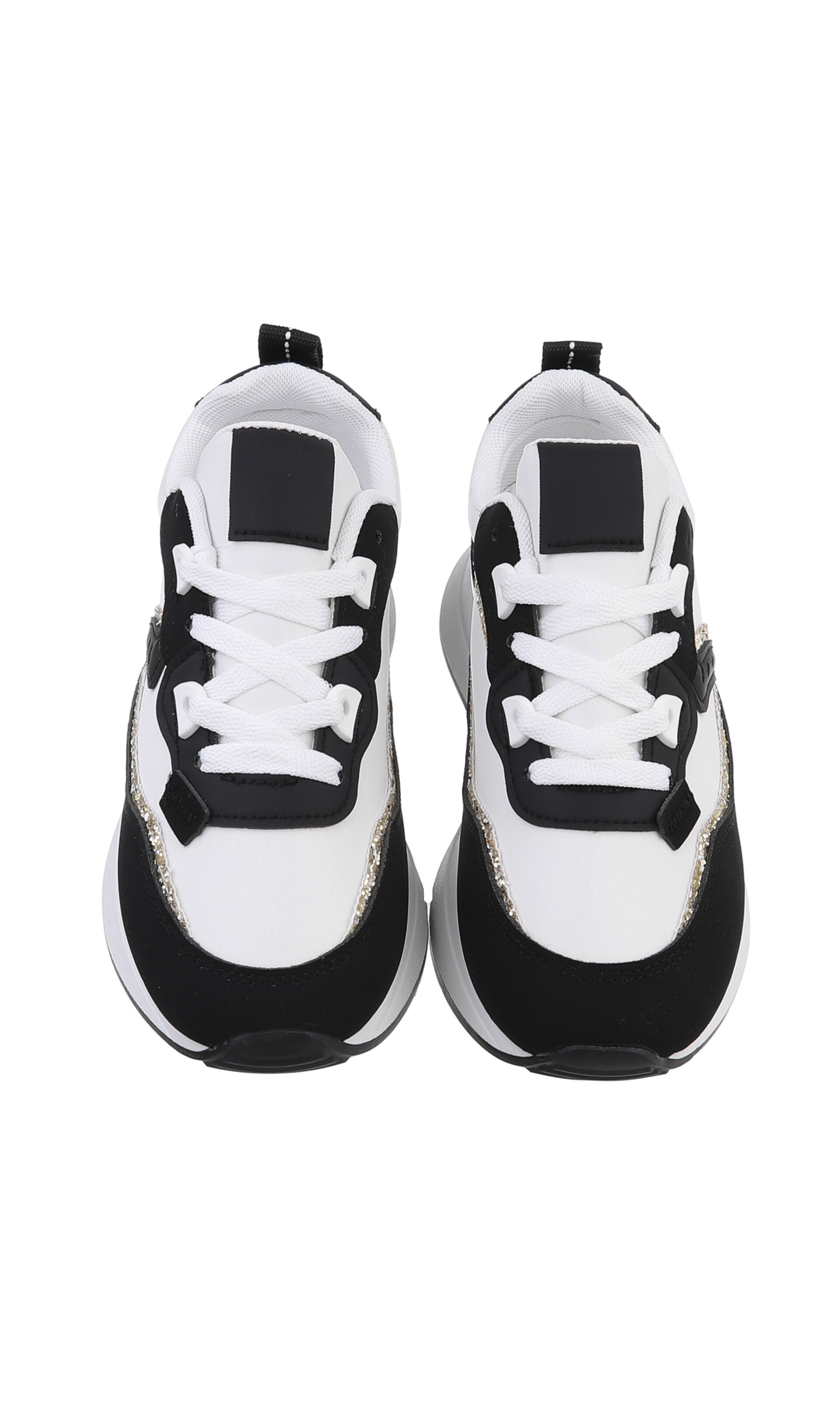 Ital-Design Sneaker in Schwarz