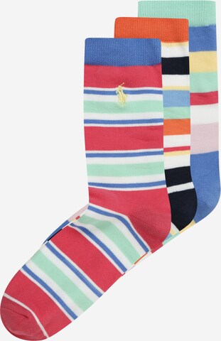 Chaussettes 'CLUB 55' Polo Ralph Lauren en mélange de couleurs : devant