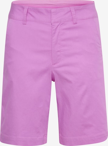 Kaffe Pants in Purple: front