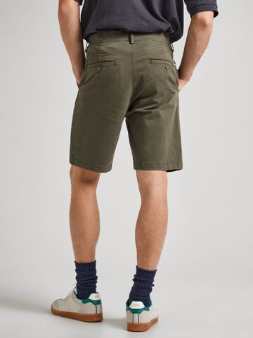 Regular Pantalon chino Pepe Jeans en vert