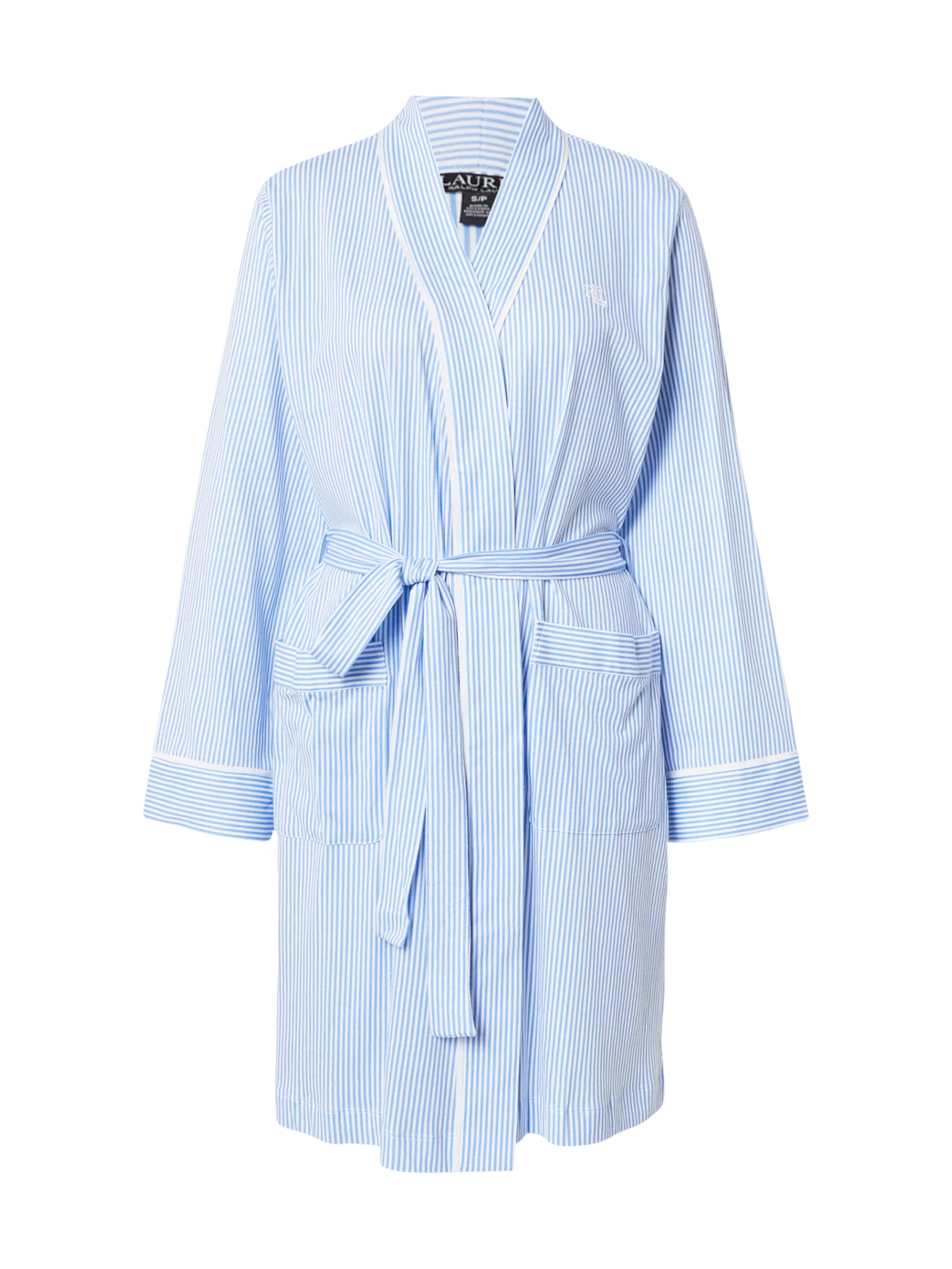 Lauren Ralph Lauren Μπουρνούζι κοντό σε μπλε: μπροστά