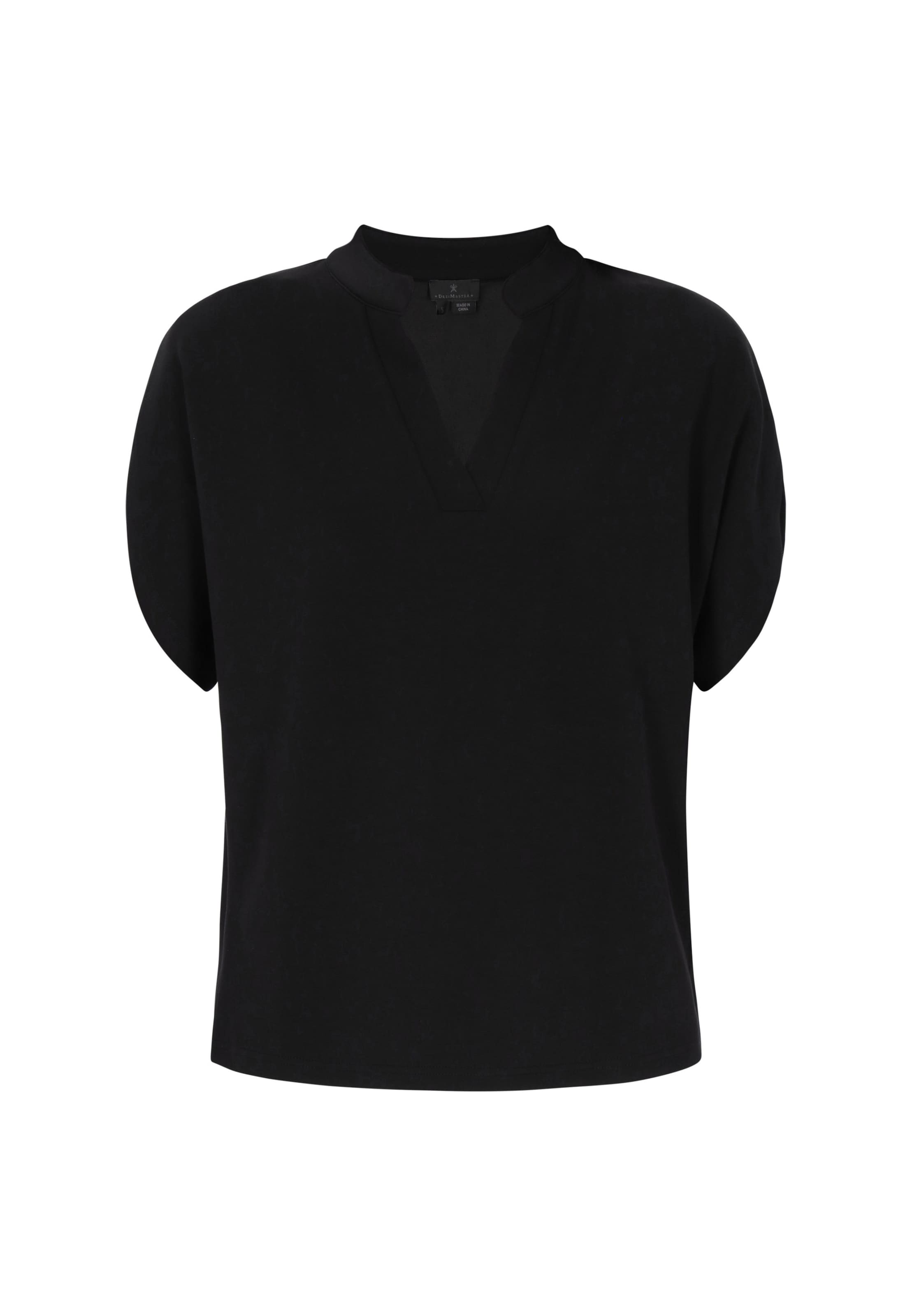 DreiMaster Klassik - Blusa 'Classic' em preto: frente