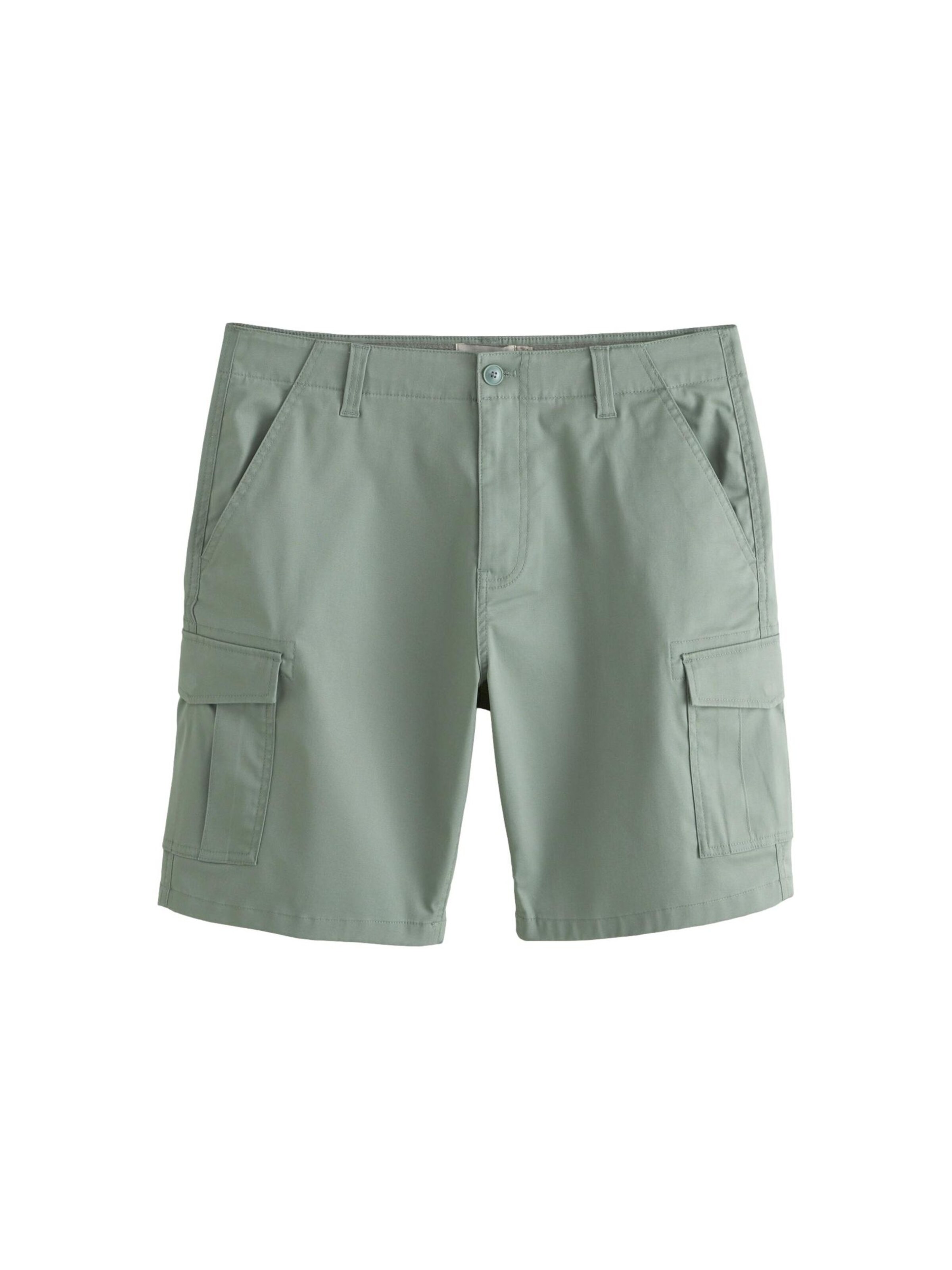 Pantalon cargo Next en vert : devant