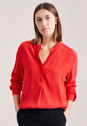 SEIDENSTICKER Bluse 'The Connecting Neutrals' in Rot: Vorderseite